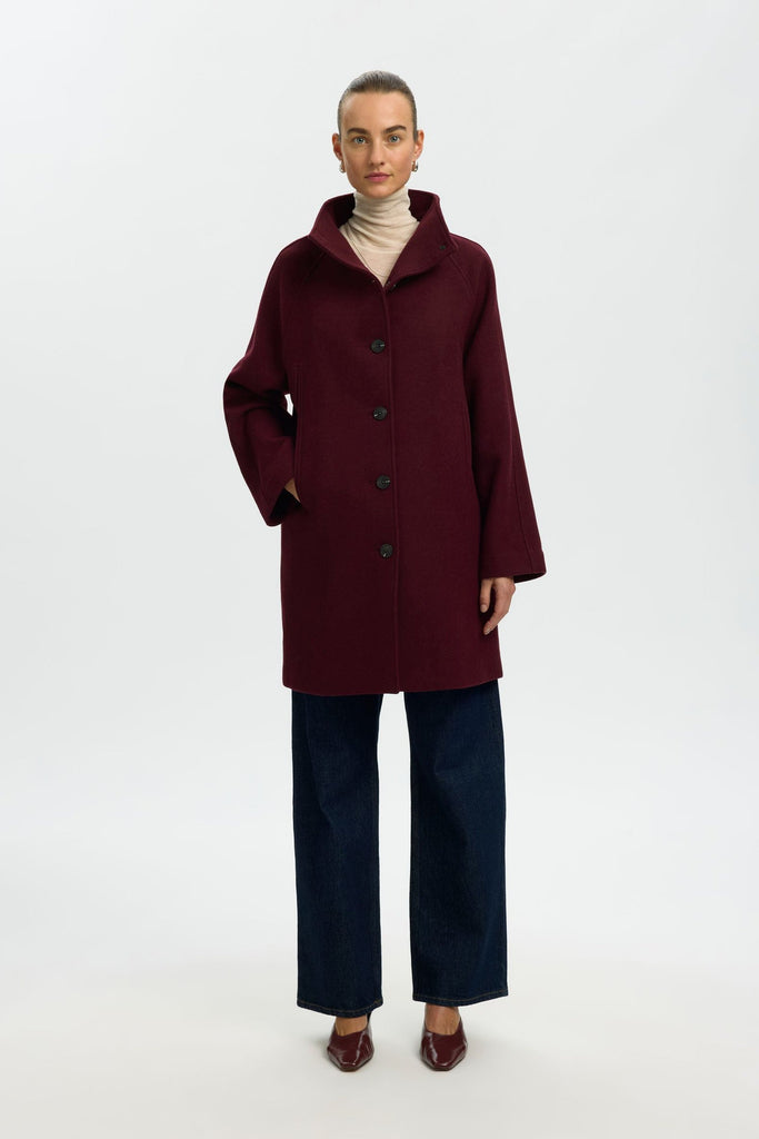 WOOL BLEND COAT
