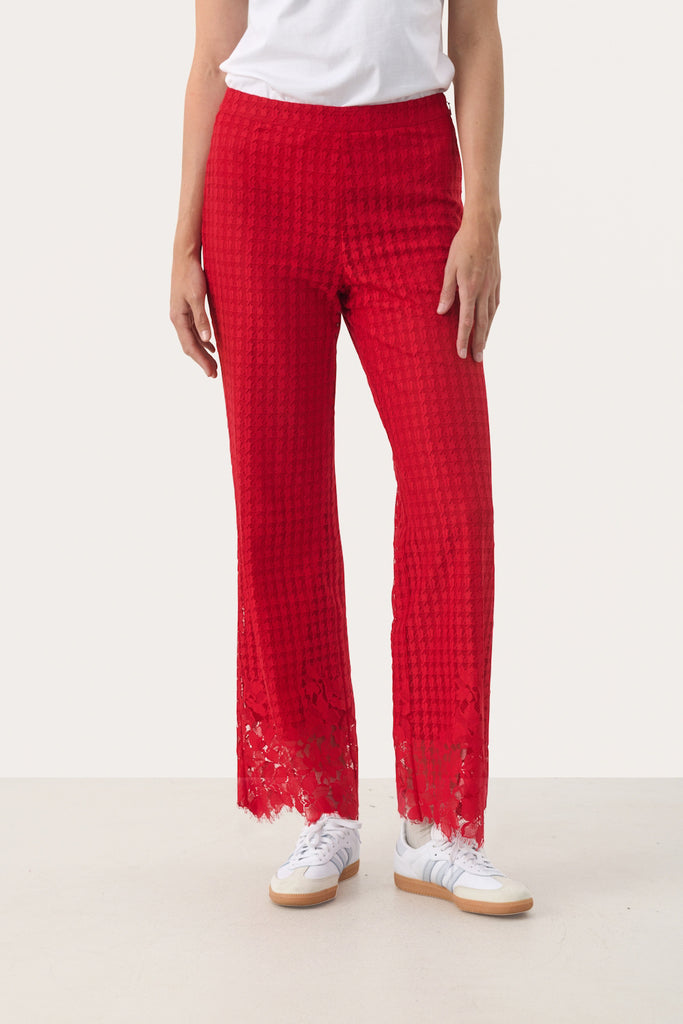 Devia Trousers Salsa Red