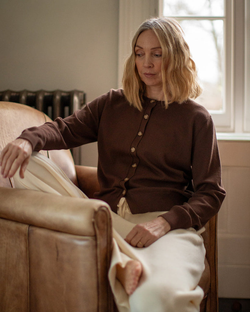 Caroline Cardigan - Mocha