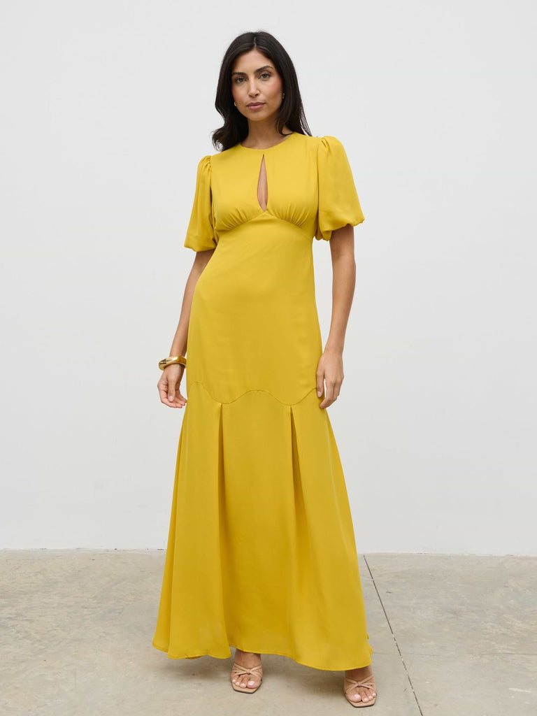 Maribel Puff Sleeve Maxi Dress