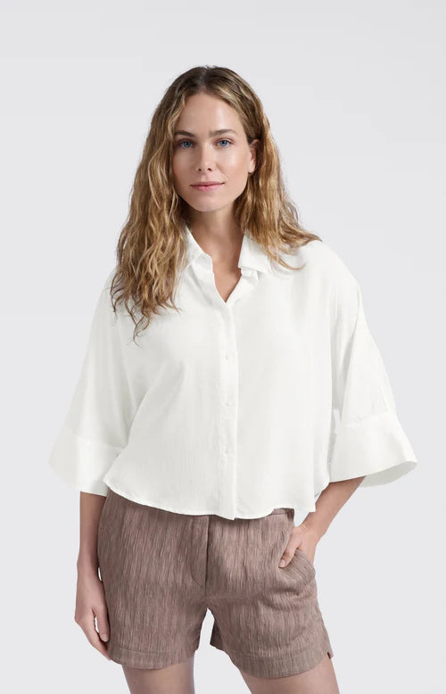 Cropped Blouse by yaya