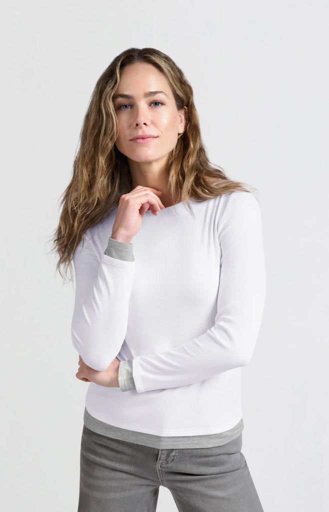 Double Layer Top White