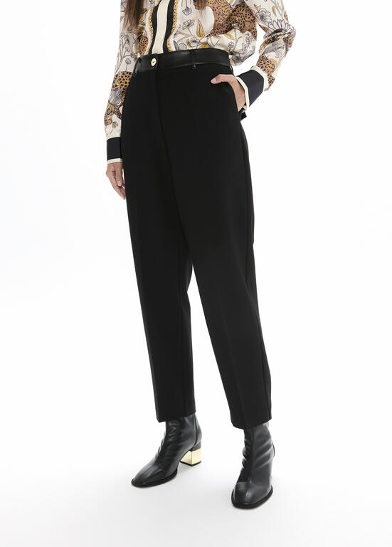 Barcelona pant with PU waist