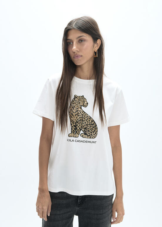 T-Shirt with Sequins