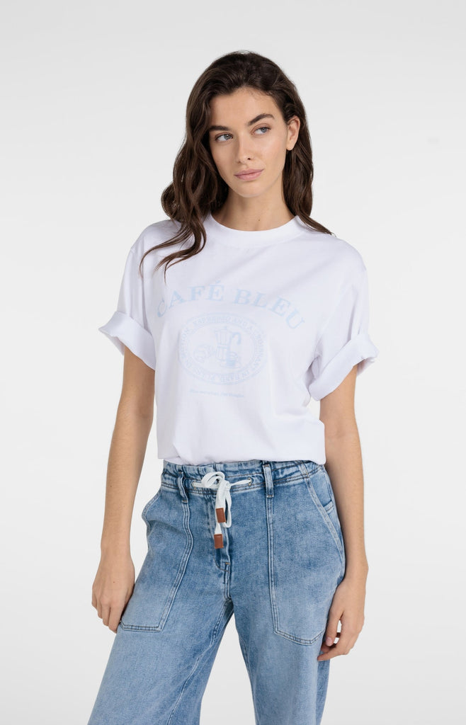 Oversized T-shirt with print