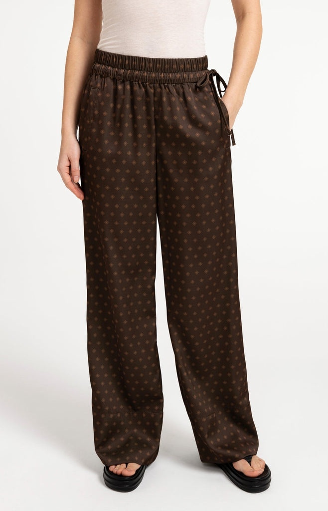 Printed trousers