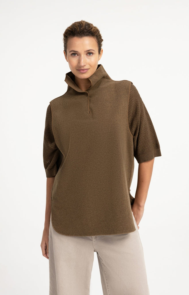 Wool blend bodywarmer