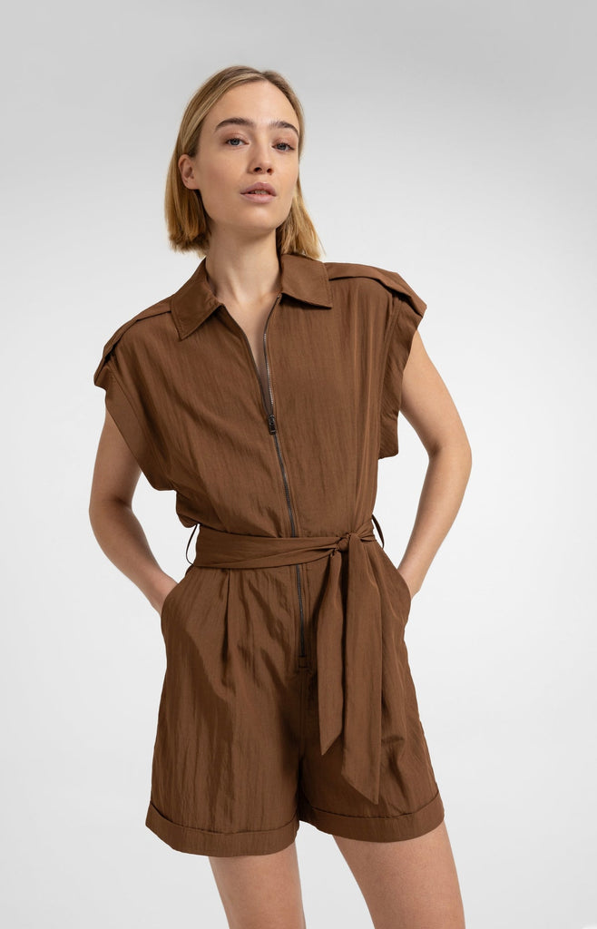 Woven playsuit